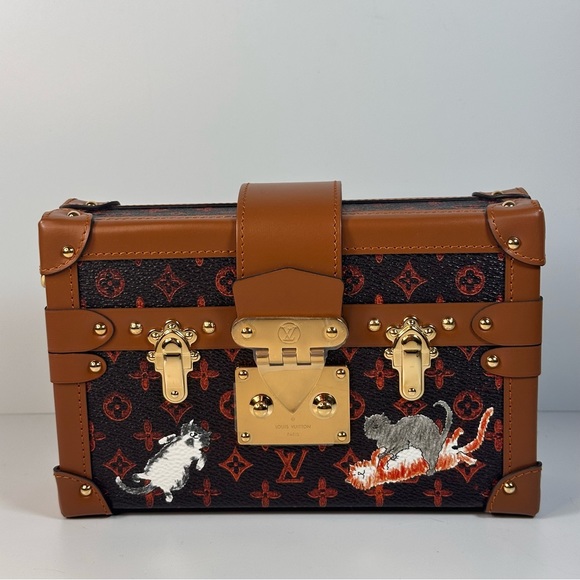 Louis Vuitton Catogram Petite Malle Black - Picture 3 of 16